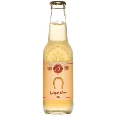 Three Cents Ginger Beer 24x200ml
