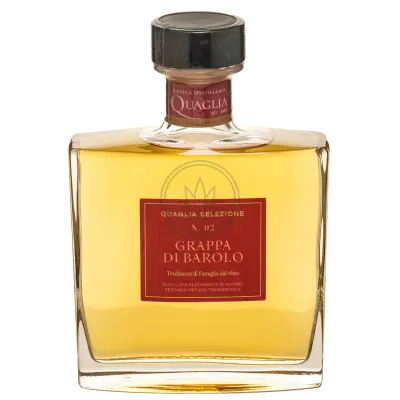Quaglia Grappa Barolo Aged