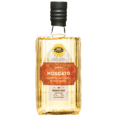 Quaglia Grappa Monovitigno Moscato Invecchiata
