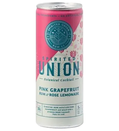 Spirited Union Pink Rum & Rose Lemonade 