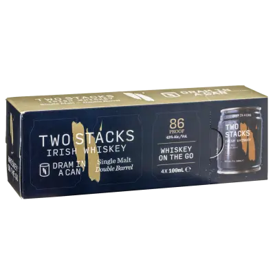 Two Stacks Single Malt Double Barrel 24x100ml
