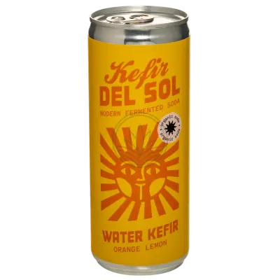 Kefir del Sol Water Kefir Orange Lemon 12x250ml